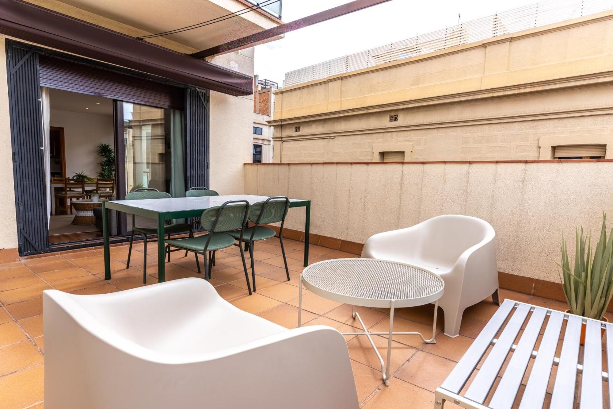 Centrico Apartamento Con Terraza Барселона Екстериор снимка