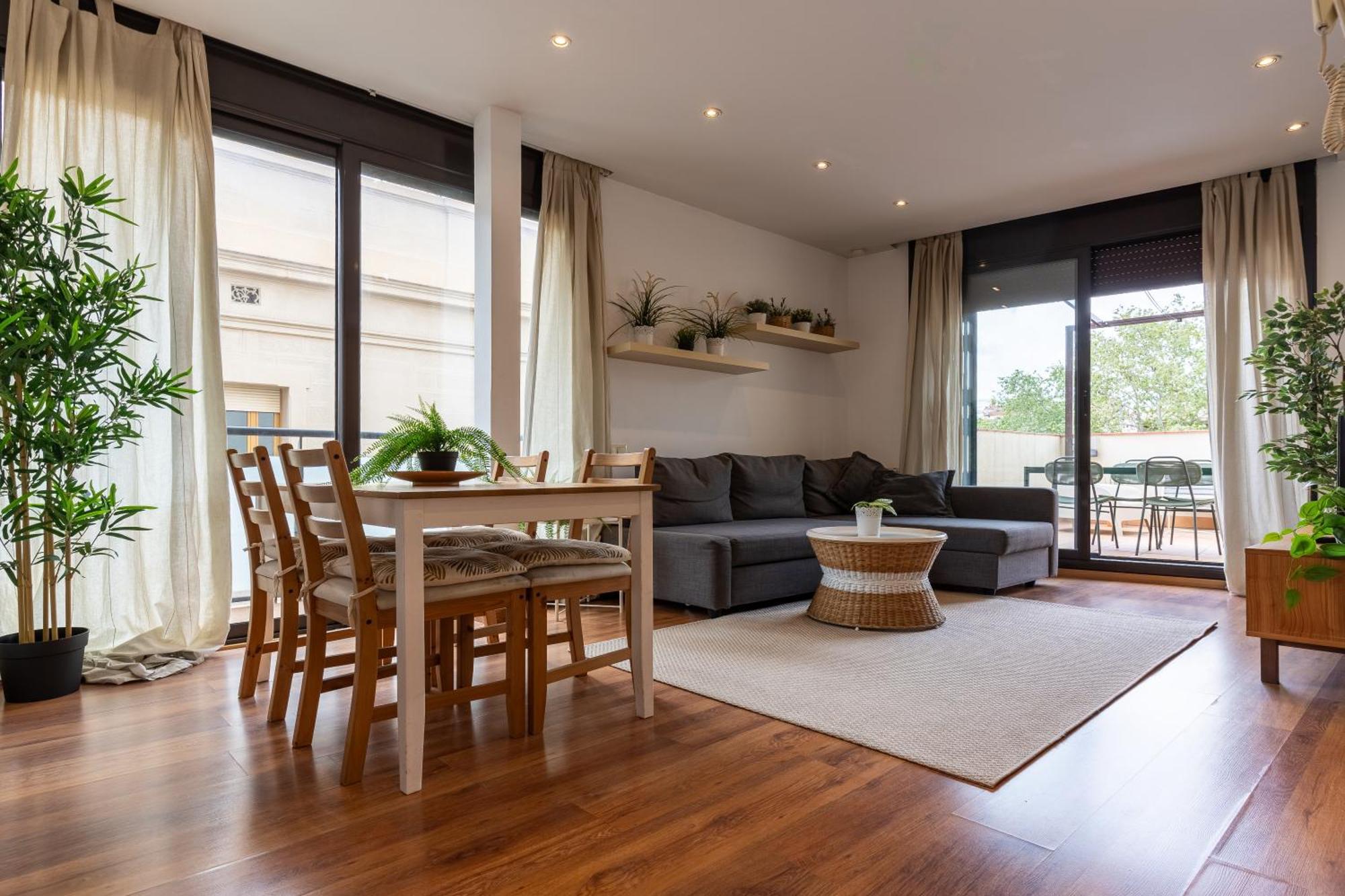 Centrico Apartamento Con Terraza Барселона Екстериор снимка